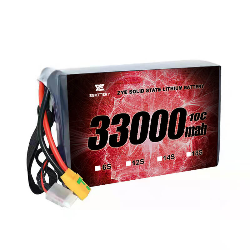 Li со висок напон со висока енергија 33000mAh цврста состојба батерија