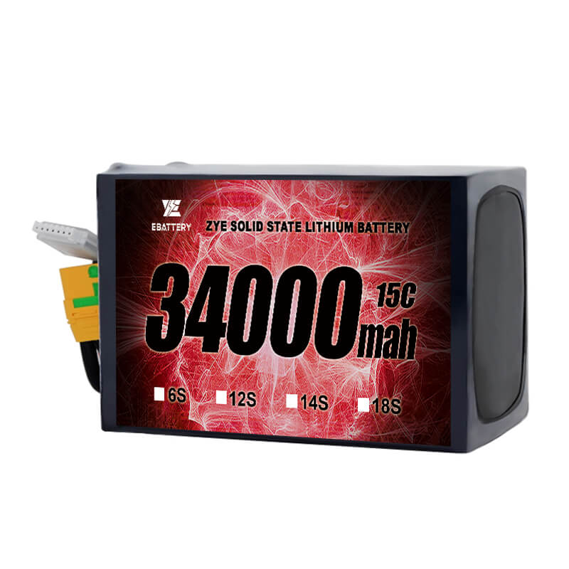 Батерија со цврста состојба LI HV 34000Mah 18S