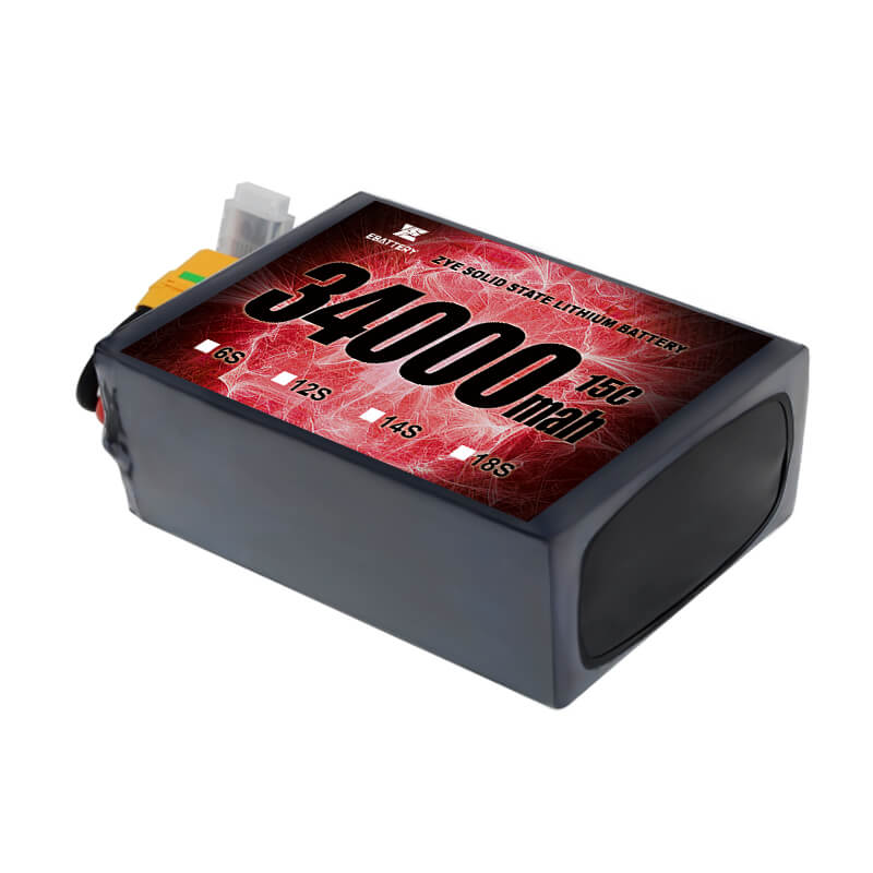 Li HV 34000mAh 24s цврста состојба батерија